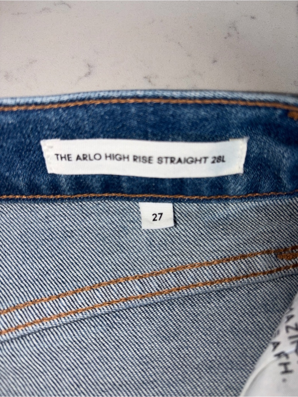 Denim Forum Men’s Medium Blue Slim Straight Jeans - Picture 5 of 5
